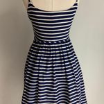 J.Crew Fit & Flare Striped Dress NWT Photo 4