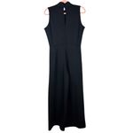 Spanx NWT AirEssentials Stripe Jumpsuit Black White Striped Wide Leg Size Medium Photo 2