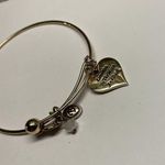 Set of 2 Bella Women’s Metal charm Bangle Bracelets Photo 2