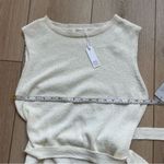 StitchDrop NWT Nantucket Sleeveless Knit Sweater Dress Optic White Size XL Photo 8