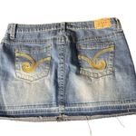 Ymi Women Distressed Denim Short Skirt Size 13 Sku 1062 Photo 6
