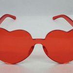Red Heart Sunglasses Red Photo 5