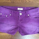 Wear It Declare It Vintage Purple Denim Shorts Photo 0