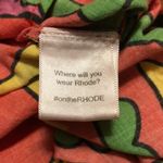 Rhode Resort Blake Printed Wide Leg Jumpsuit Red Tropical Pattern AOP size Large Photo 7