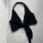 ZARA Linen Halter Top NWT Photo 4