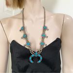 Vintage Faux Turquoise Silver Photo 3