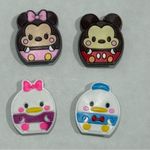 None Tsum Characters Crocs Charms 4 piece Set Photo 1
