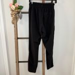 Athleta  Skyline Black Paper Bag Pull On Pants High Waist Tapered Leg Size 4 Photo 5