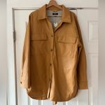 Maeve ‎ Faux Leather Shirt Jacket Size XL NWT Photo 3
