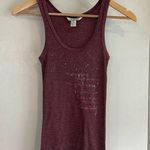 Aeropostale Y2K Tank Top. Size: Medium. Color: Maroon. Photo 0