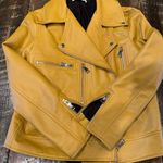 Elizabeth and James Faux Leather Moto Jacket Photo 2