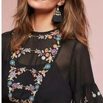 Maeve  Anthropologie Anfisa Embroidered Tunic Dress Size 0 Photo 3