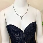 Spike Gunmetal Necklace Punk Goth Egirl New Photo 12