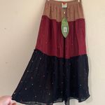 Farm Rio // NWT Mixed Dot Tiered Maxi Skirt Photo 2