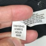 Gap  Holiday Black Tuxedo Shirt Blouse Size Med GUC #DS-1609 Photo 6