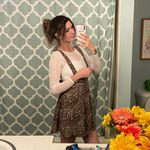 Wild Fable Leopard Suspenders Dress Photo 3