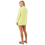 Araminta James Portugal Shirt in Limoncello Large Womens Button Down Top Green Photo 1