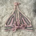 Crochet Halter Top Multiple Size M Photo 1
