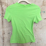 SKIMS  Fits Everybody T-shirt, Neon Green Photo 0