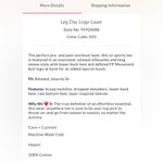 NWT FP Movement Leg Day Logo Layer White Photo 4