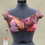 Maaji  Reversible Off Shoulder Bikini Top Size M Photo 1