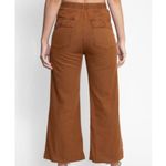 THE GREAT | The General Pant Copper Cropped Wide Leg High Rise Pants Flare | 24 Brown Size 00 Photo 1
