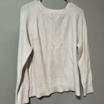 Old Navy White  Sweater V neck Photo 4