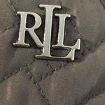 Ralph Lauren Lauren  Black Basket Weeve Hooded Quilted Jacket Photo 5