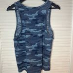 Lucky Brand 💙 California Blue Camo Fitted Tank Top Photo 6