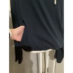 prAna Navy Blue Unwind Lounge Hoodie Sweatshirt Pullover Drawstring Pocket S Photo 2