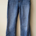 ZARA  Womens Jeans Size 2 Light Wash High Rise Raw Hem Denim Casual‎ Photo 0