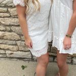 Lulus white lace dress Photo 0
