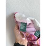 Ralph Lauren Lauren Pants Women Size 8 Paisley Straight Leg Preppy Stretch Pink Photo 5