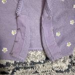 For Love & Lemons  Embroidered Daisy Crop Caridigan Photo 2