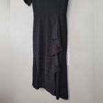 Shoshanna  Belva Stretch Knit Crewneck Short-Sleeve A-Line Dress Photo 5