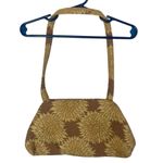 MARUCA Women’s Yellow Floral Handbag Purse Gold Photo 6