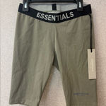 Fear of god  Essentials‎ Green Biker Shorts Women's Size XXS NWT Photo 0