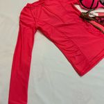 Victoria's Secret NWT Victoria’s Secret Bikini Aerie Swim Bundle Hot Neon Pink Floral 32DD / 32E Photo 3