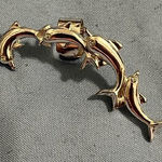 Dolphins Ear Cuff sterling silver Photo 0