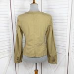 J.Crew Chino Braided Trim Twill Utility Blazer Jacket Tan 4 Photo 4