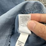 J. Jill Denim Jean Chambray Tunic Top Sleeveless Boho Tencel Lyocell Women Small Blue Photo 4