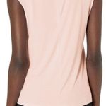Karl Lagerfeld PARIS Nayli Blush Pink Front Pleat Sleeveless Top NWT L Photo 10