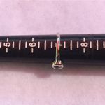 Stylish Women's Silver Ring, Round and Square Faceted Accents, Size 7 Photo 9