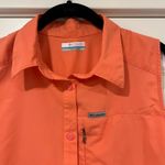 Columbia Sleeveless Women's Activewear Top Bright Peach Pink Size M Photo 2