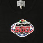 Womens Vintage Nascar 47th Annual Daytona 500 Great American Race 2005 Tank Med Black Photo 2