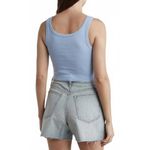 Billabong 'Tons of Sun' Cotton Sleeveless Crop Top Blue Size Medium Photo 7