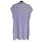 Polo RENWICK  DRESS LAVENDER /WHITE STRIPE WOMEN’S SIZE MEDIUM Photo 1