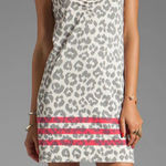 Marc by Marc Jacobs  Dita The Cheetah Dress in Gray Print Size S Photo 0