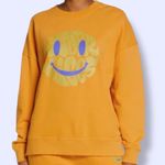 Outdoor Voices Rare Hiker’s Club Pickup Graphic Smiley Sweatshirt Photo 0