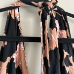 DVF for Target Women's Halter Neutral Leopard Jumpsuit Photo 7